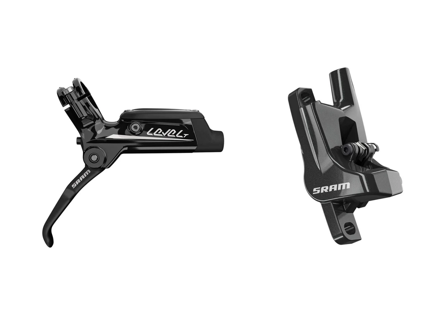 Sram Level T - Bromsset Fram - Bromsspak, Kaliber Och Oljeslang - Svart 3 Sram Level T - Bromsset Fram - Bromsspak, Kaliber Och Oljeslang - Svart