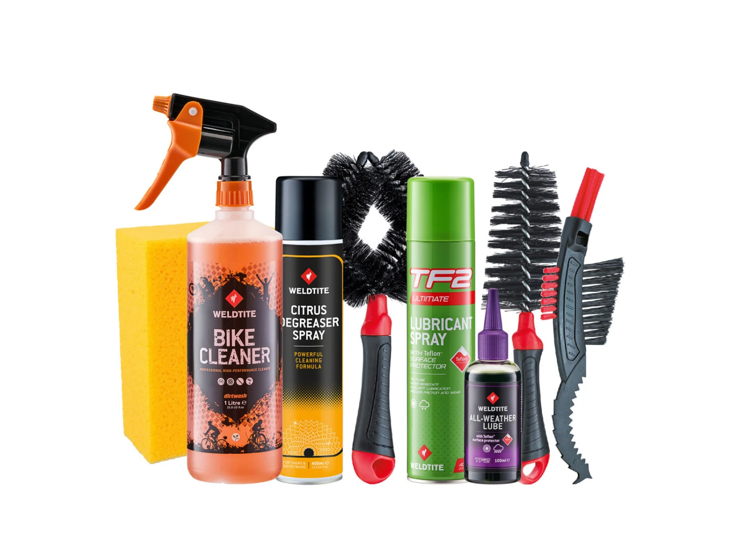 Weldtite Dirtwash Ultimate - Rengöringssats - 9 Delar 3 Weldtite Dirtwash Ultimate - Rengöringssats - 9 Delar