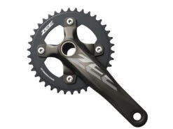 Shimano - ZEE Vevparti - Single - 36 T - 83mm Vevlager - Svart