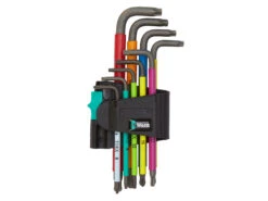 Diverse Wera - T8 - T40 - Torxnyckelset Med Kula