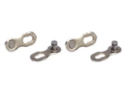 KMC Kedjelås 2 St. Till 10 Växlar Kedja Silver - Till Kedja X10L Och X10SL