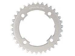 Drev - 34 T - ø104mm - 4 Hål - Silver