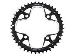 Drev - 44 T - ø104mm - 4 Hål - Svart