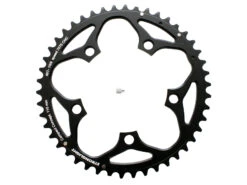 Stronglight Drev - 50 Tänder - ø110 - 5 Hål - 9/10 Speed - Zicral Alu - Svart