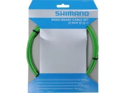 Shimano Bromsvajersats - PTFE - Racer - Grön
