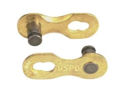 Sram Powerlink-Kedjelås-9 Speed-Guld