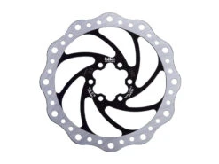 Bike Attitude Rotor - 6 Hål - 160mm - Silver/Svart