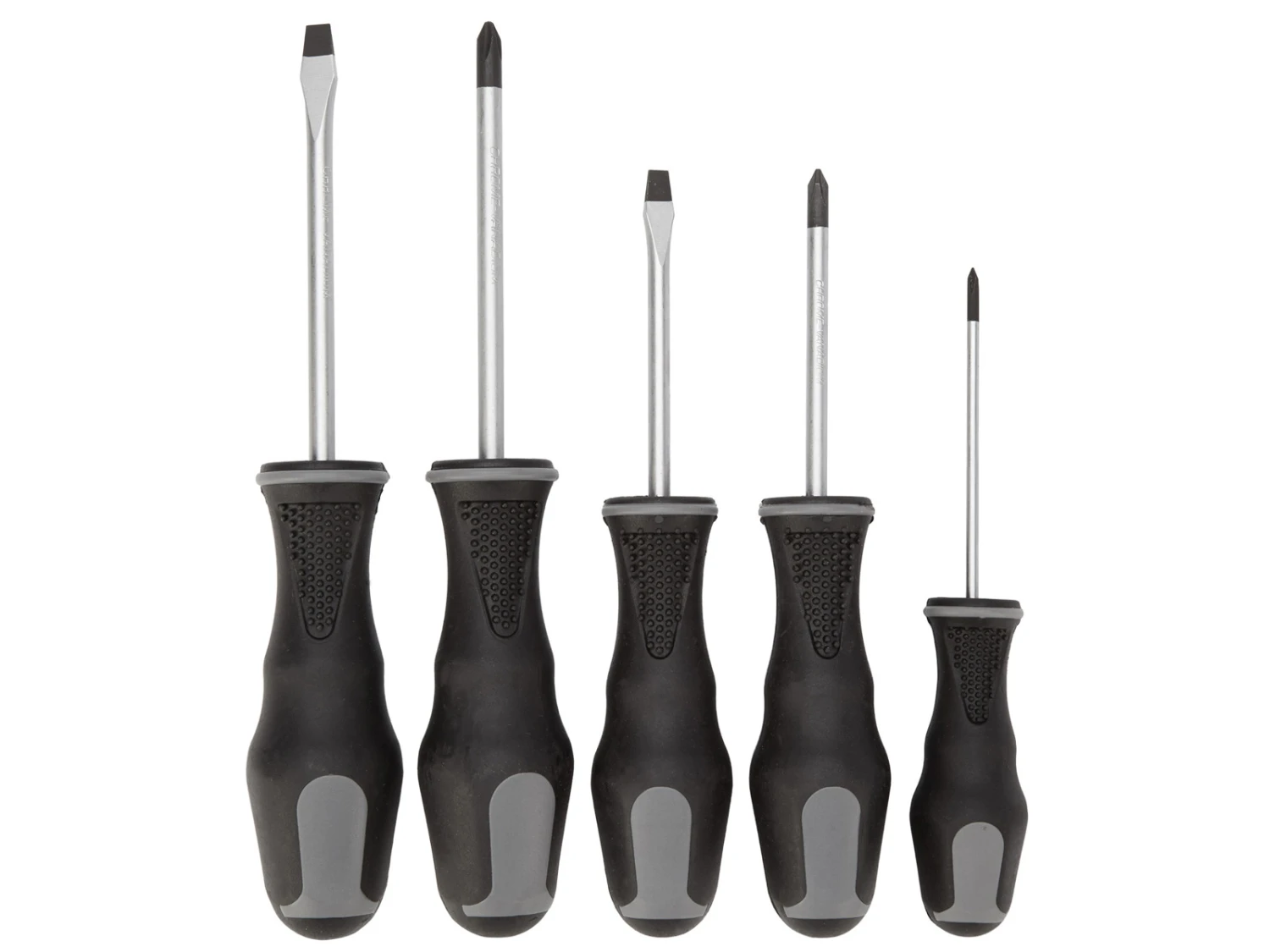 Atredo - Skruvmejselset - Stjärn Och Vanlig - 5 St - Svarta Handtag 3 Atredo - Skruvmejselset - Stjärn Och Vanlig - 5 St - Svarta Handtag