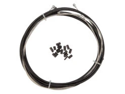 OnGear - Bromskabel - 5 Mm - 1100 Mm / 1700 Mm - Svart - Set För Fram Och Bak