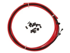 OnGear - Premium Kevlar / Teflon Bromskabel - 5 Mm - Röd - Set För Fram Och Bak