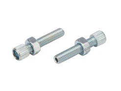 OnGear - Justerskruv För Broms Och Växel - M6 - Blank - 2 St.