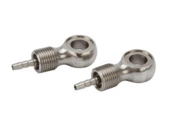 Atredo - Hydraulisk Kabel Connector Till Avid/Magura Skivbroms - Rostfritt Stål - 2 St