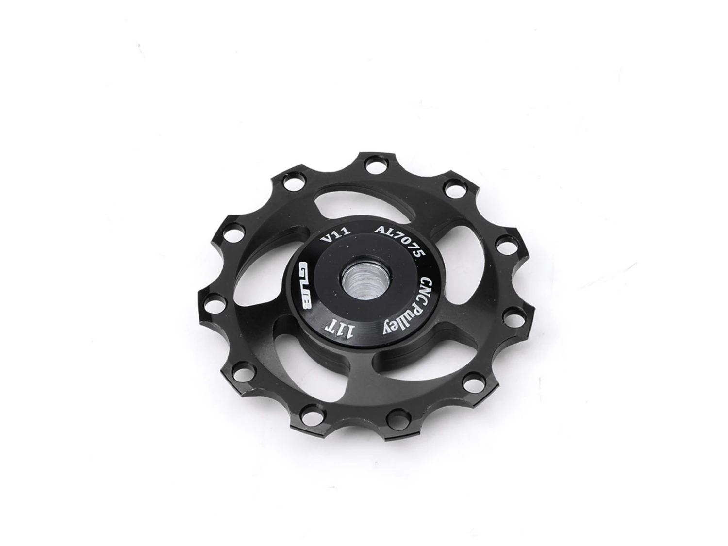 GUB - Remskivor - 11 Tänder - 1 St. - CNC Aluminium - Svart 3 GUB - Remskivor - 11 Tänder - 1 St. - CNC Aluminium - Svart