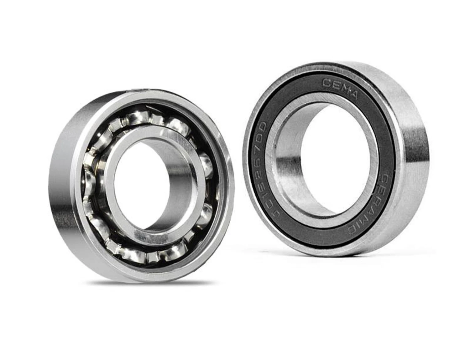 Cema - Cema Kullager 10x26x8 - Dubbel Tätning - Crome Stål 3 Cema - Cema Kullager 10x26x8 - Dubbel Tätning - Crome Stål