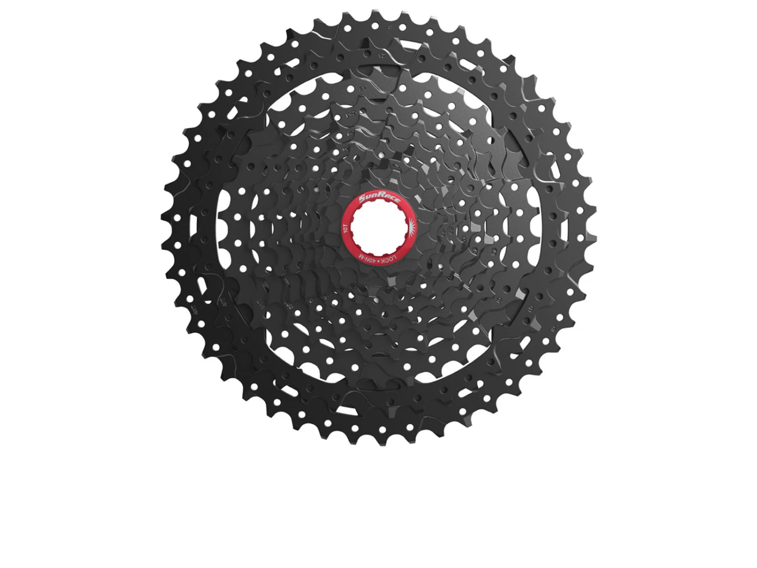 Sunrace CSMX9X - Kassett 11 Växlar - 10-46 Tänder - MTB - För Sram XD - Svart 3 Sunrace CSMX9X - Kassett 11 Växlar - 10-46 Tänder - MTB - För Sram XD - Svart