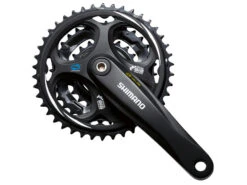 Shimano Altus - Crankset Trippel 42-32-22 Tänder - 170mm Pedalarmar
