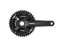 Shimano FC-MT210-3 - Crankset För 3 X 9 Växlar - 40/30/22 Tänder - 175mm - Utan Kedjeskydd
