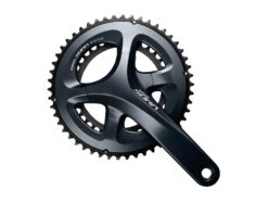 Shimano Sora FC-R3000 - Compact Dubbelt Vevparti 50-34 Tänder - 175 Mm Pedalarm Svart