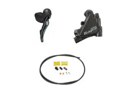 Shimano Tiagra R4720 - Brytare Och Höger Bromsspak - Hydraulisk Bromsok Och Oljeslang