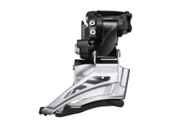 Shimano Deore - Framväxel FD-M602-H - 2x10 34/38 Tänder Hög Klämma Med Rem - 28.6-34.9mm