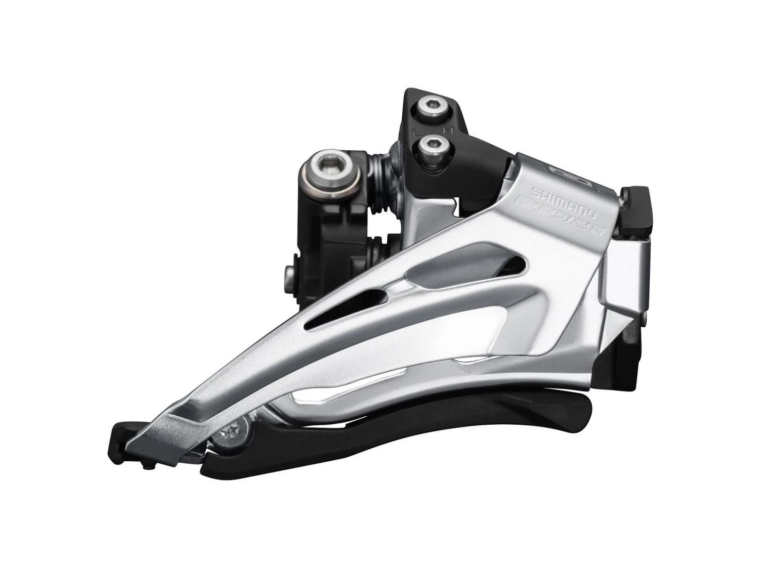 Shimano Deore - Framväxel FD-M602-L - 2x10 34/38 Tänder Låg Klämma Med Rem - 28.6-34.9mm 3 Shimano Deore - Framväxel FD-M602-L - 2x10 34/38 Tänder Låg Klämma Med Rem - 28.6-34.9mm