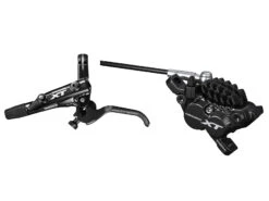 Shimano XT M8000-2 - Hydraulisk Bromssats Med 4 Kolvar - Fram / Vänster - Harts