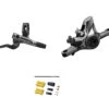 Shimano XTR M9100 - Hydraulisk Bromssats - Bak / Höger - Resinl Tegelstenar
