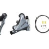 Shimano 105 STI Och Hydrauliskt Bromsreglage Small Höger Silver - ST-R7025R Och BR-R7070R -Shim Butik IR7025DTRDSC170A A large