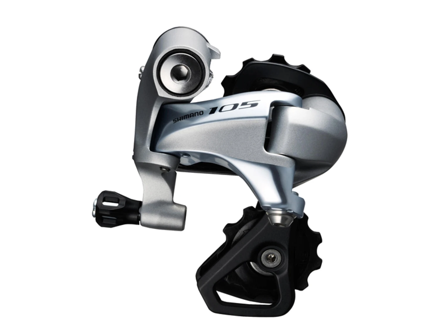 Shimano - 105 - Bakväxel - 2 X 11 Växlar - Kort - Silver 3 Shimano - 105 - Bakväxel - 2 X 11 Växlar - Kort - Silver