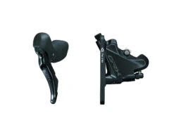 Shimano GRX - Bromsreglage Vänster, Bromskaliber Och Oljeslang - Hydraulisk - RX400/RX400