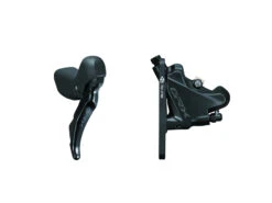 Shimano GRX - Bromsreglage Höger, Bromskaliber Och Oljeslang - Hydraulisk - RX400/RX400