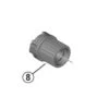 Shimano MT501 - Kassettfodral - För Shimano Bakhjul WH -MT501 -Shim Butik Y0KD98040 A large