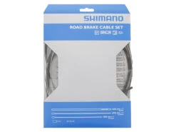 Shimano Bromskabel Set- Road Rostfri - Fram-och Bakbromskabel Komplett - Svart