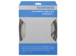 Shimano Bromskabel Set - MTB Rostfri - Fram-och Bakbromskabel Komplett - Svart