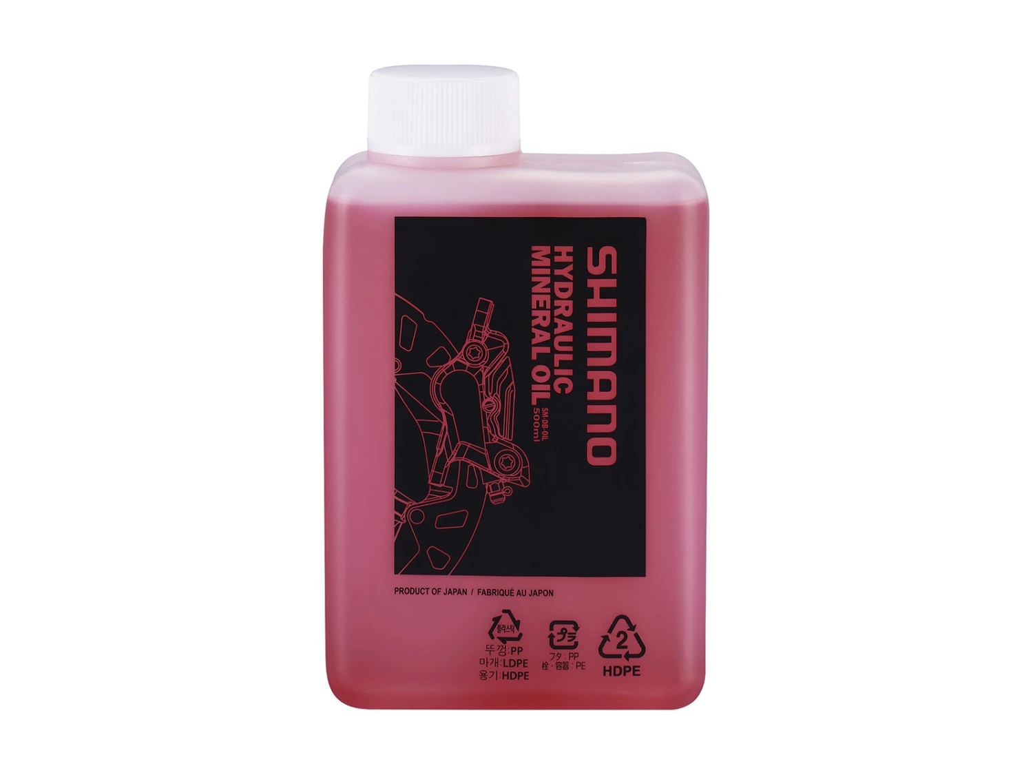 Shimano - Oljemineral - 500 Ml - För Skivbromsar 3 Shimano - Oljemineral - 500 Ml - För Skivbromsar