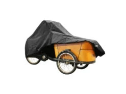 DS Covers Cargo 3 Hjul - Med Kapell - Vattentät - Svart