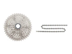 Shimano Deore Kassett Och Kedja - 10 Växlar Kassett 11-42 Tänder Och HG54 Kedja