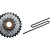 Shimano MF-TZ510 Frihjul Och Kedja - 6 Växlar Frihjul 14-28 Tänder Och HG40 Kedja