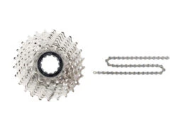 Shimano Tiagra Kassette Og Kæde - 10 Gear Kassette 11-25 Tands Samt HG54 Kæde