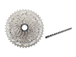 Shimano Deore Kassett Och Kedja - 11 Växlar Kassett 11-42 Tänder Och HG601 Kedja