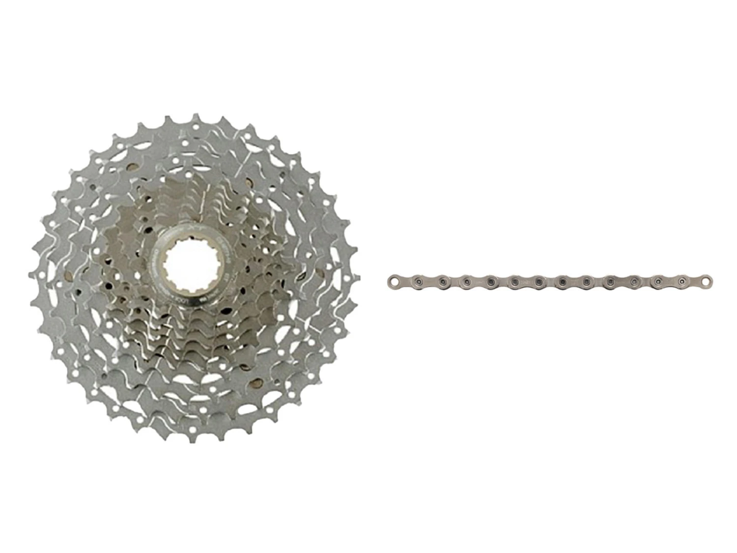 Shimano XT Kassett Och Kedja - 10 Växlar Kassett 11-36 Tänder Och HG95 Kedja 3 Shimano XT Kassett Och Kedja - 10 Växlar Kassett 11-36 Tänder Och HG95 Kedja