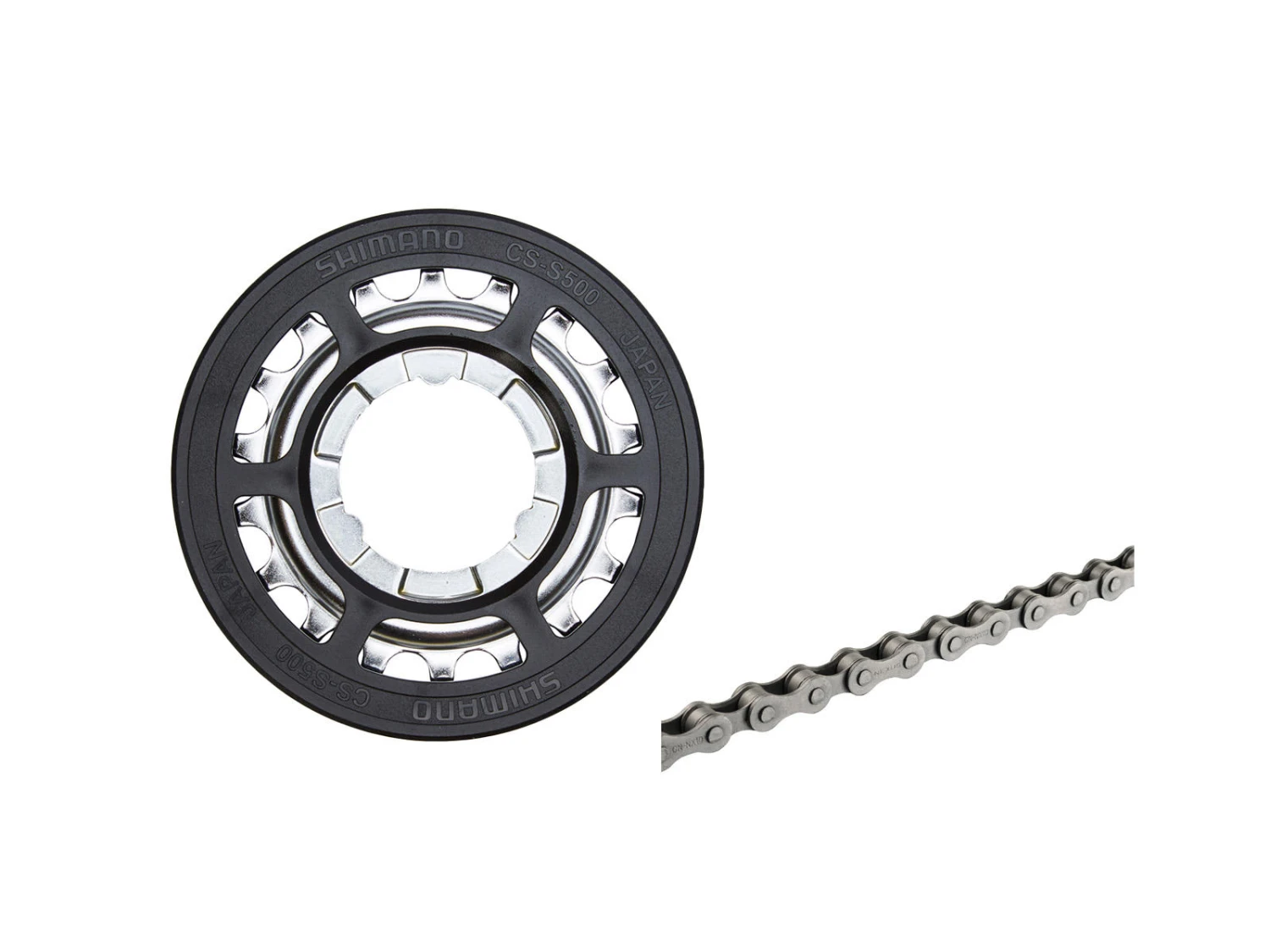 Shimano Alfine Kugghjul 18 Tänder Och Rostskyddad Nexus-kedja NX10 3 Shimano Alfine Kugghjul 18 Tänder Och Rostskyddad Nexus-kedja NX10